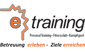 e-training fitnessclub Logo