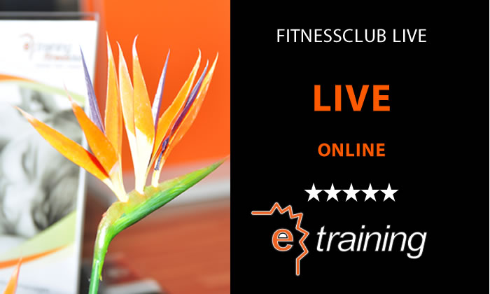 e-training fitnessclub Live online